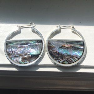 KC hoop earrings